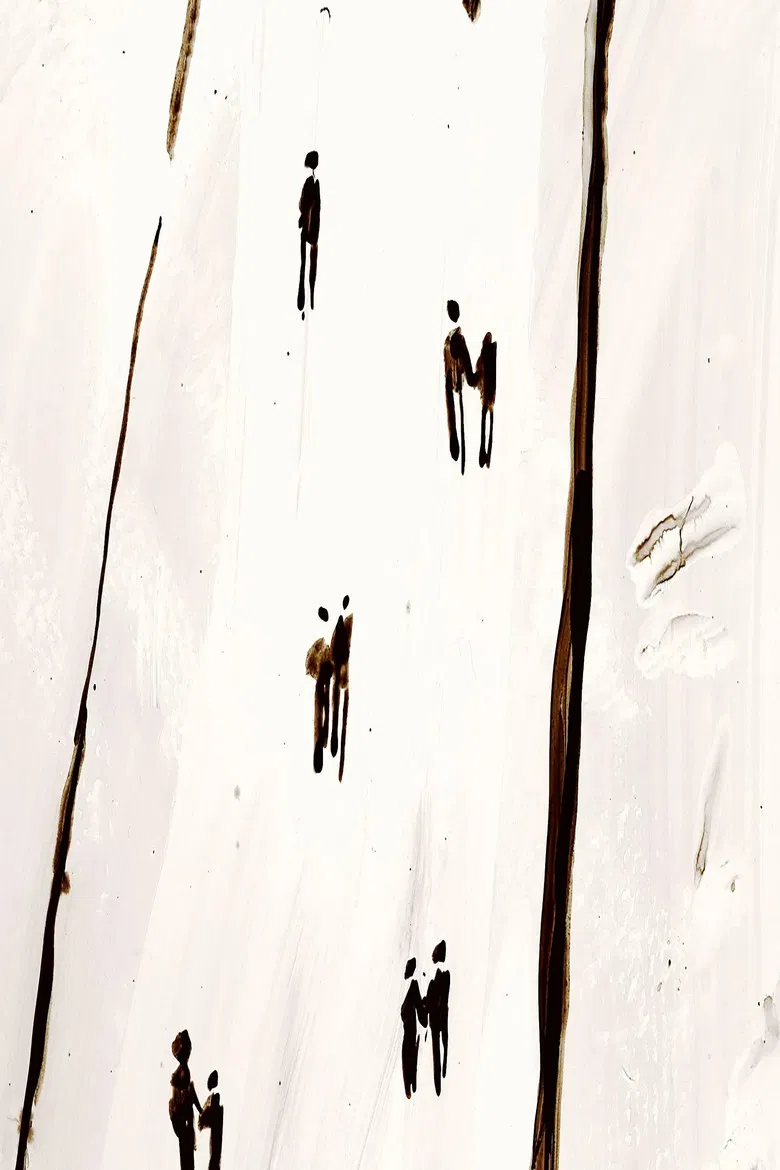 Narrow Line poster background