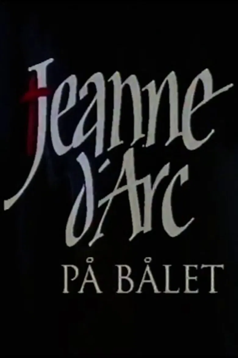 Jeanne d'Arc på bålet poster background