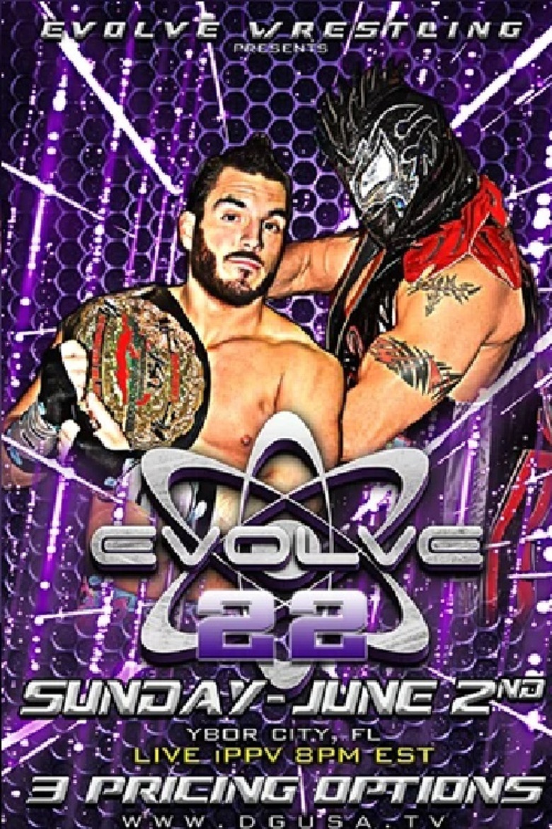 EVOLVE 22 poster background