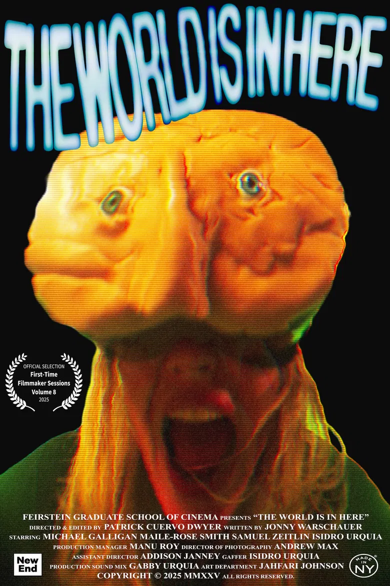 The World Is in Here poster background