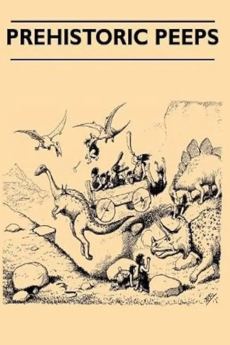 Prehistoric Peeps poster background