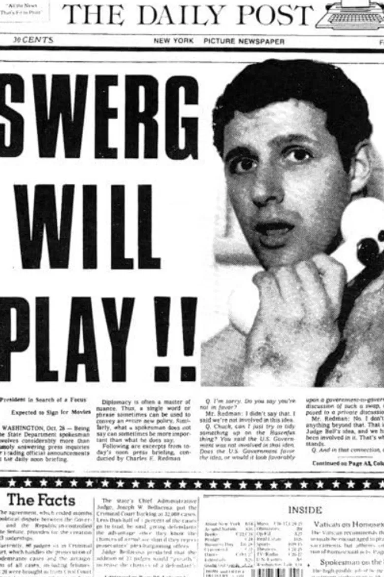 Harold Swerg poster background