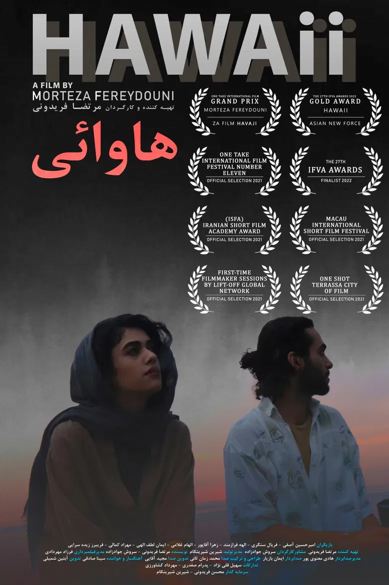 Hawaii poster background