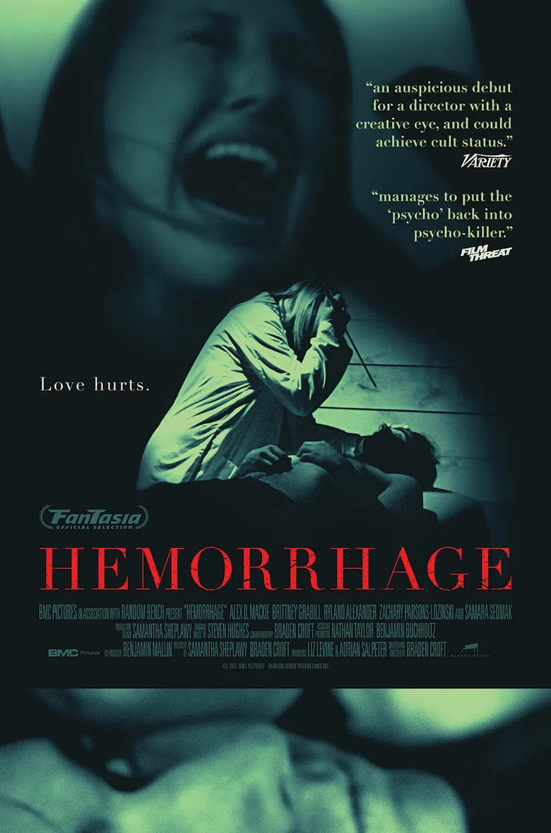 Hemorrhage poster background