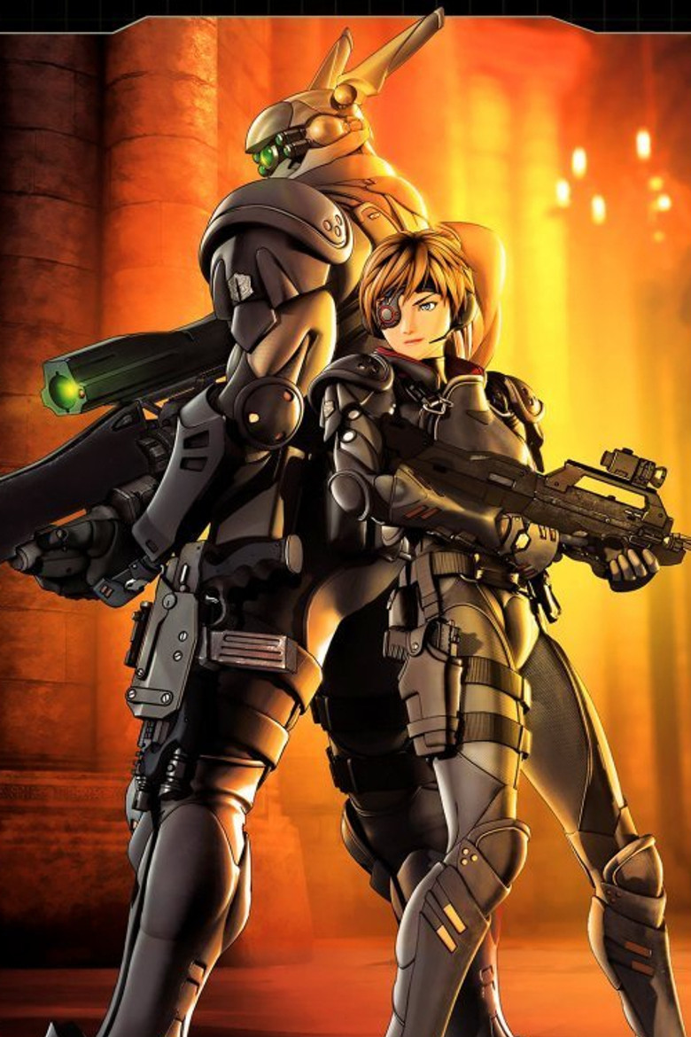 Team-Up: John Woo and Shinji Aramaki poster background