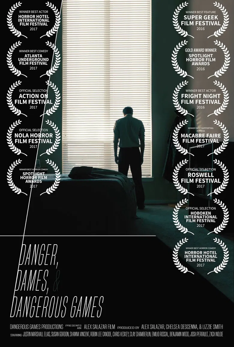 Danger, Dames & Dangerous Games poster background