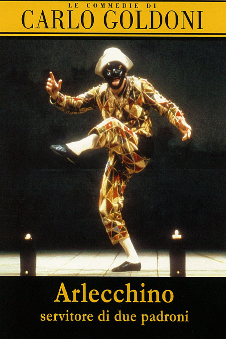Arlecchino servitore di due padroni poster background