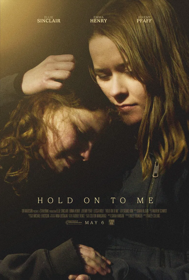 Hold on to Me poster background