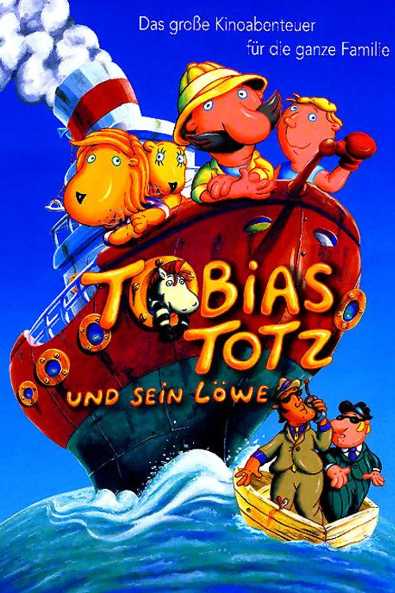 Tobias Totz und sein Löwe poster background