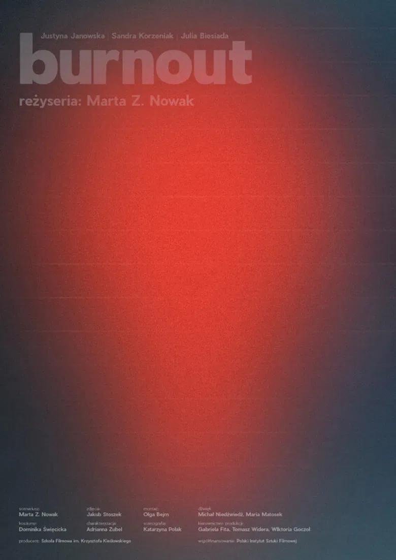 Burnout poster background