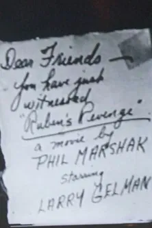 Ruben's Revenge poster background