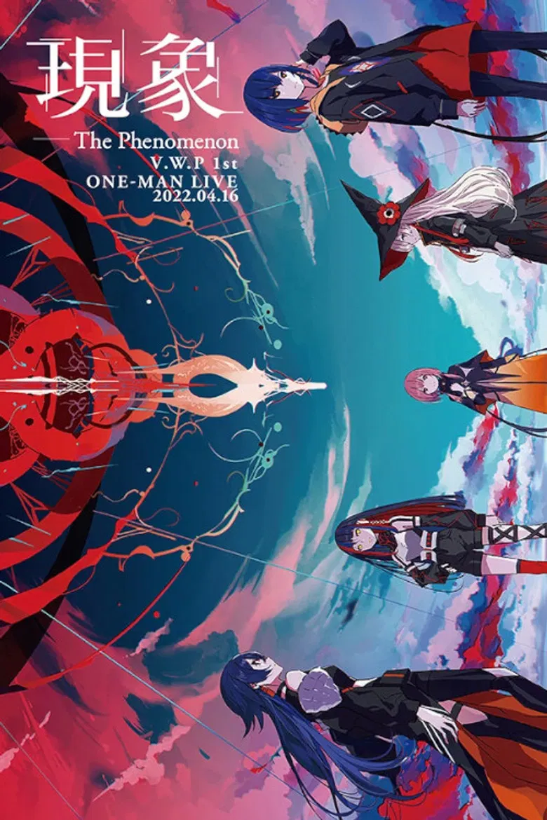 V.W.P 1st ONE-MAN LIVE "The Phenomenon" poster background