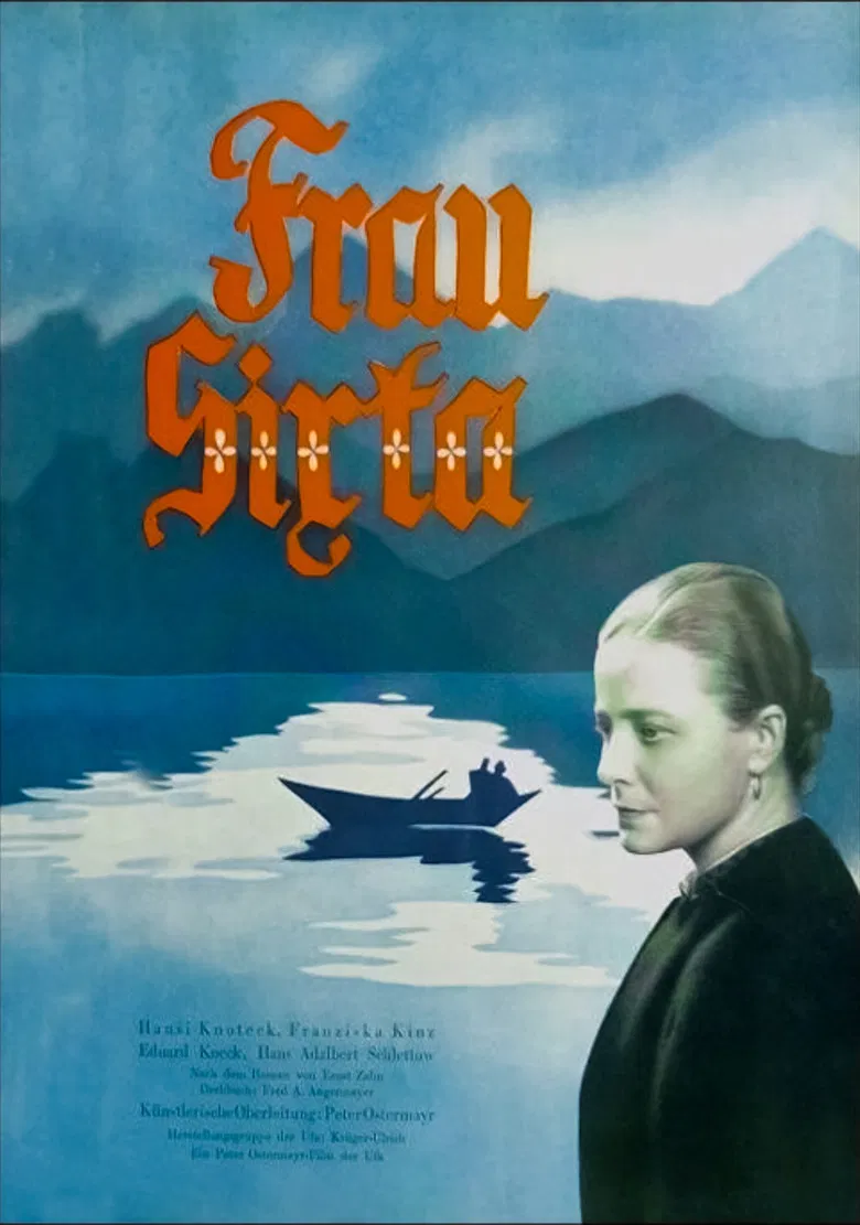 Frau Sixta poster background