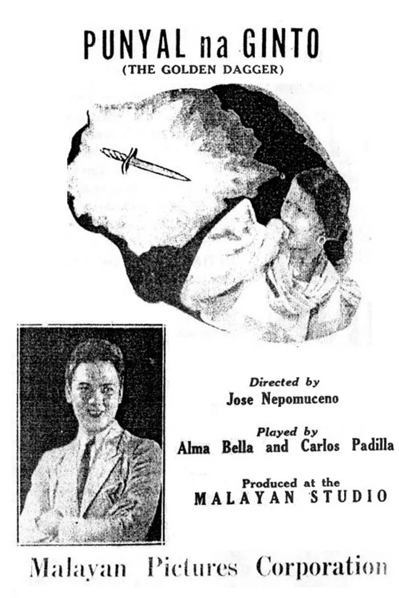 The Golden Dagger poster background