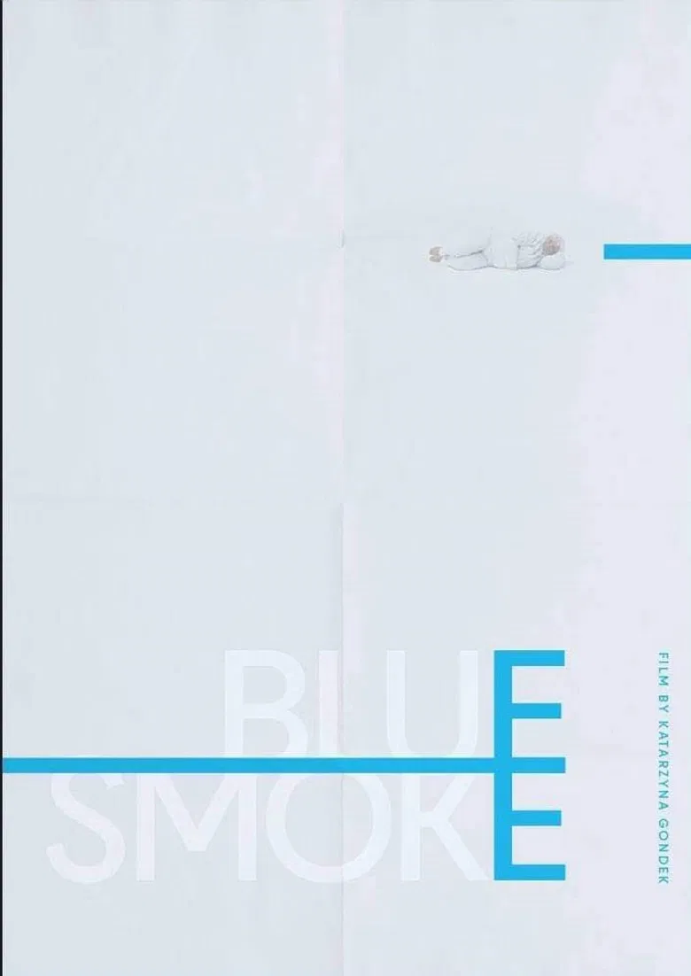 Blue Smoke poster background