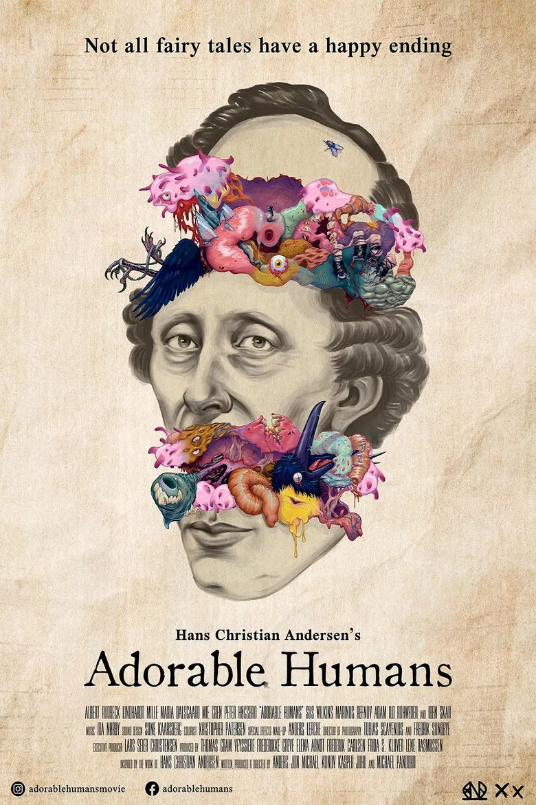 Adorable Humans poster background