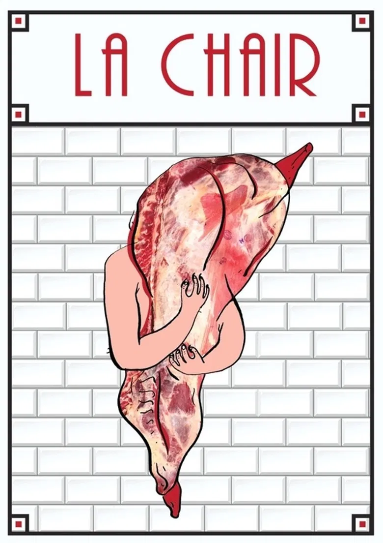 Flesh poster background