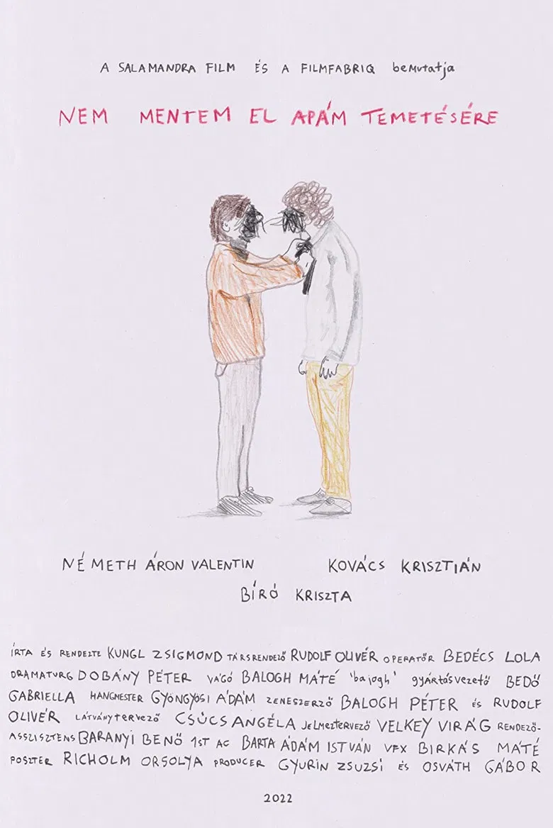 I Didn't Go to My Father's Funeral poster background