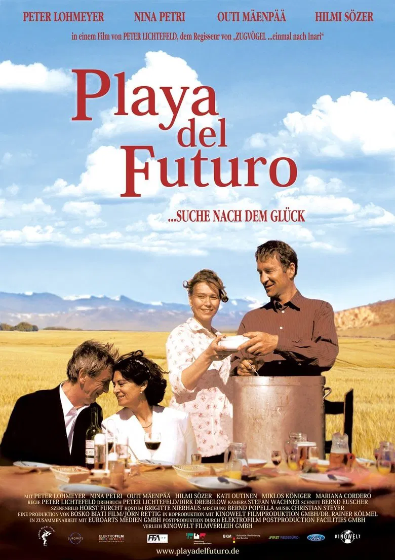 Playa del Futuro poster background