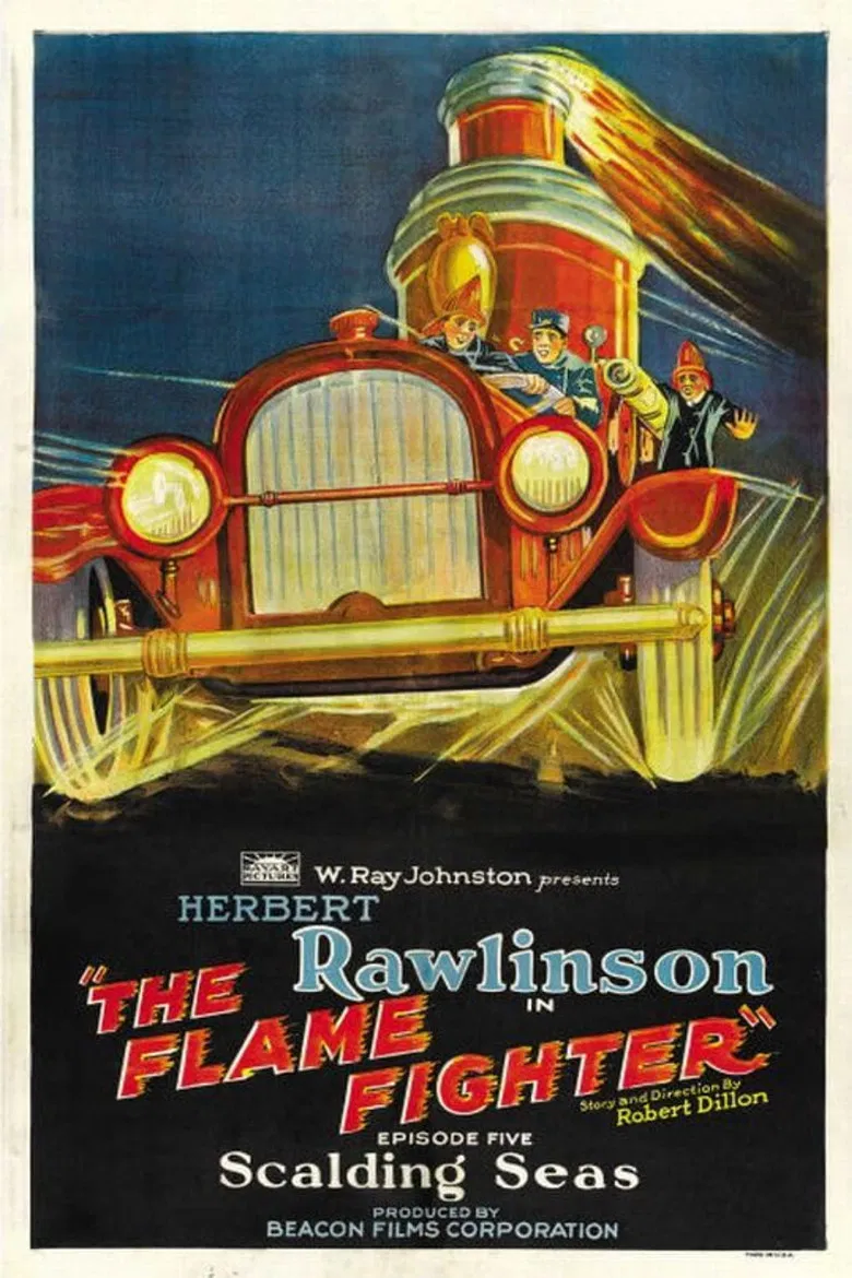 The Flame Fighter poster background