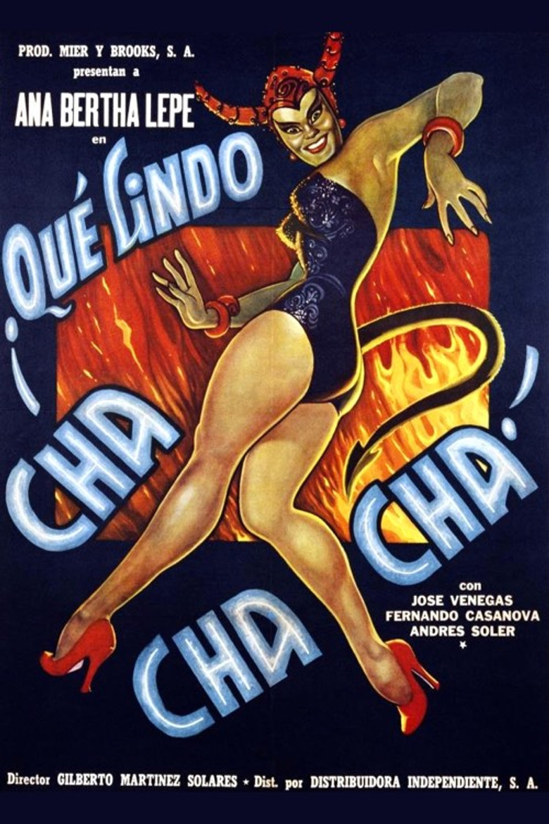 Qué lindo Cha Cha Cha poster background