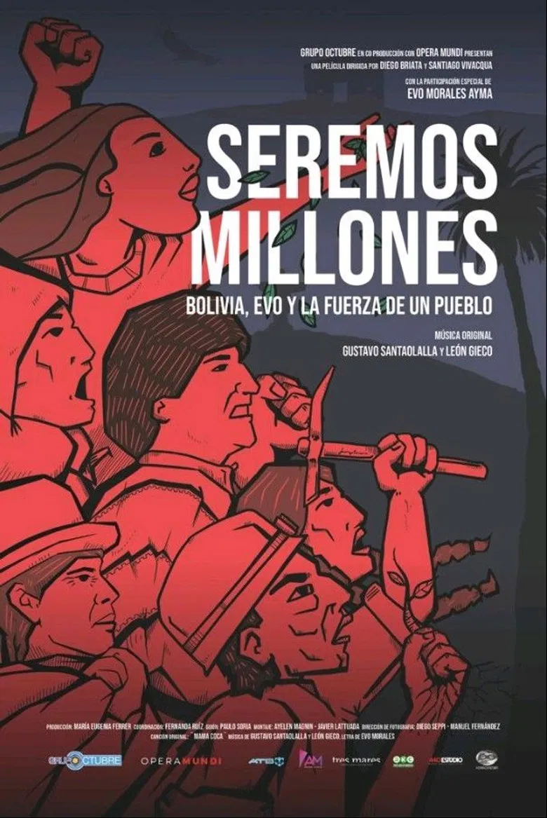 Seremos millones poster background