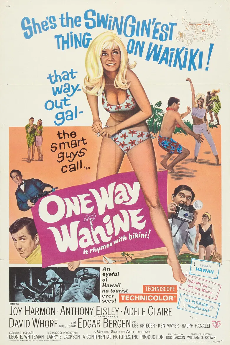 One Way Wahine poster background