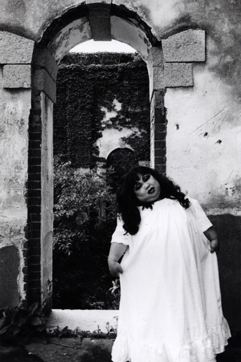 双頭女 poster background