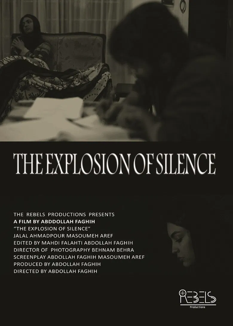 The Explosion of Silence poster background