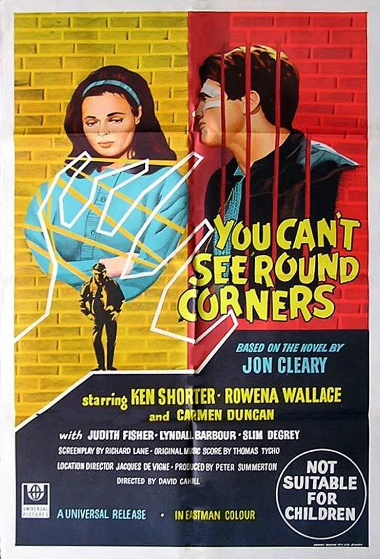 You Can't See 'round Corners poster background