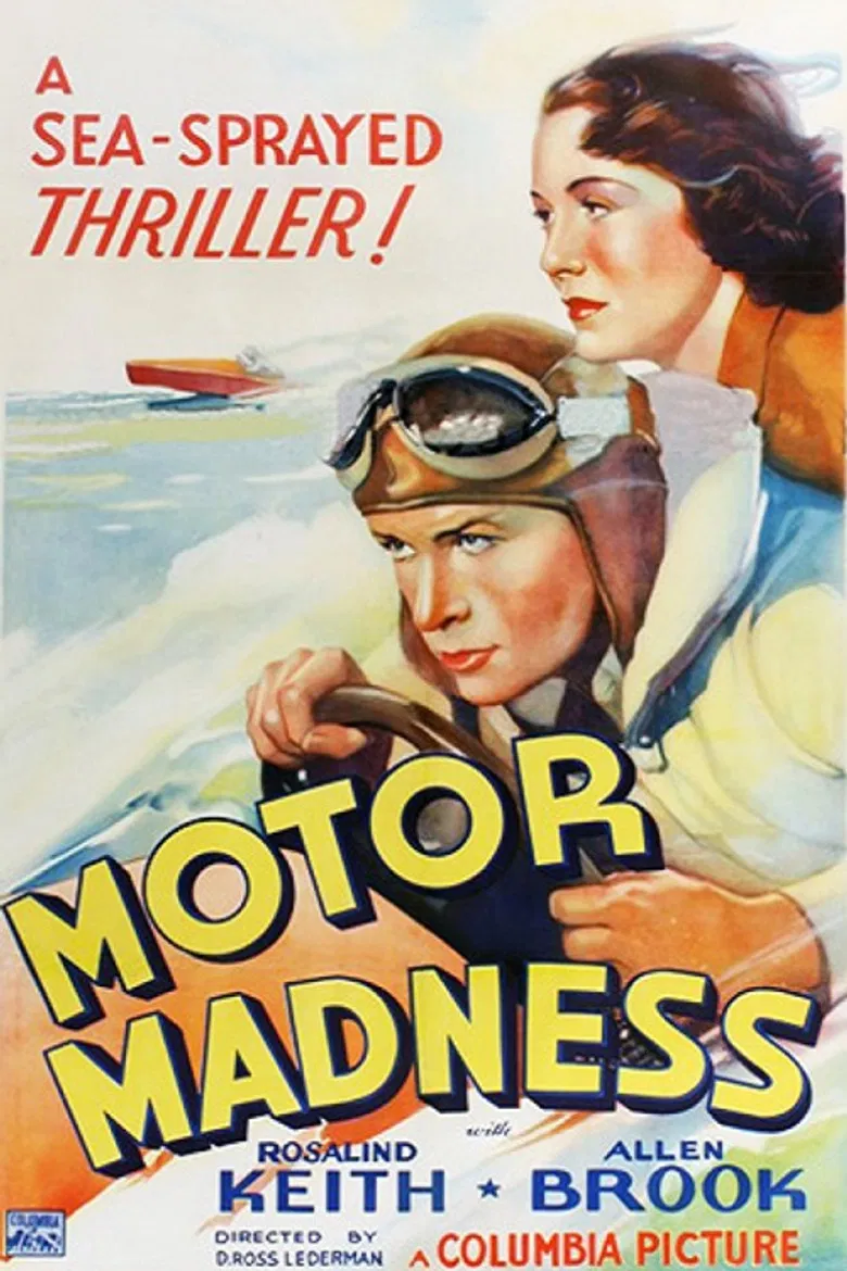 Motor Madness poster background