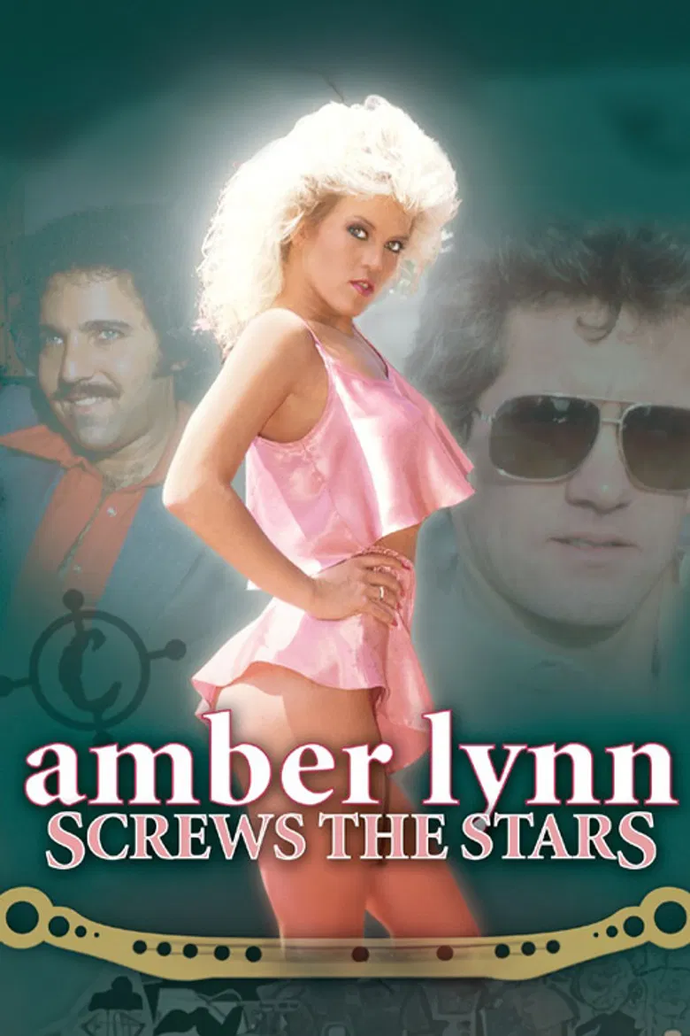 Amber Lynn Screws the Stars poster background
