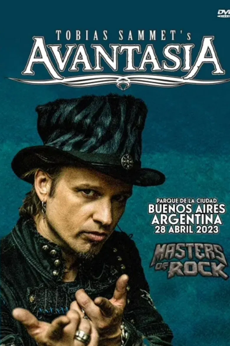 Avantasia - Masters of Rock Argentina 2023 poster background