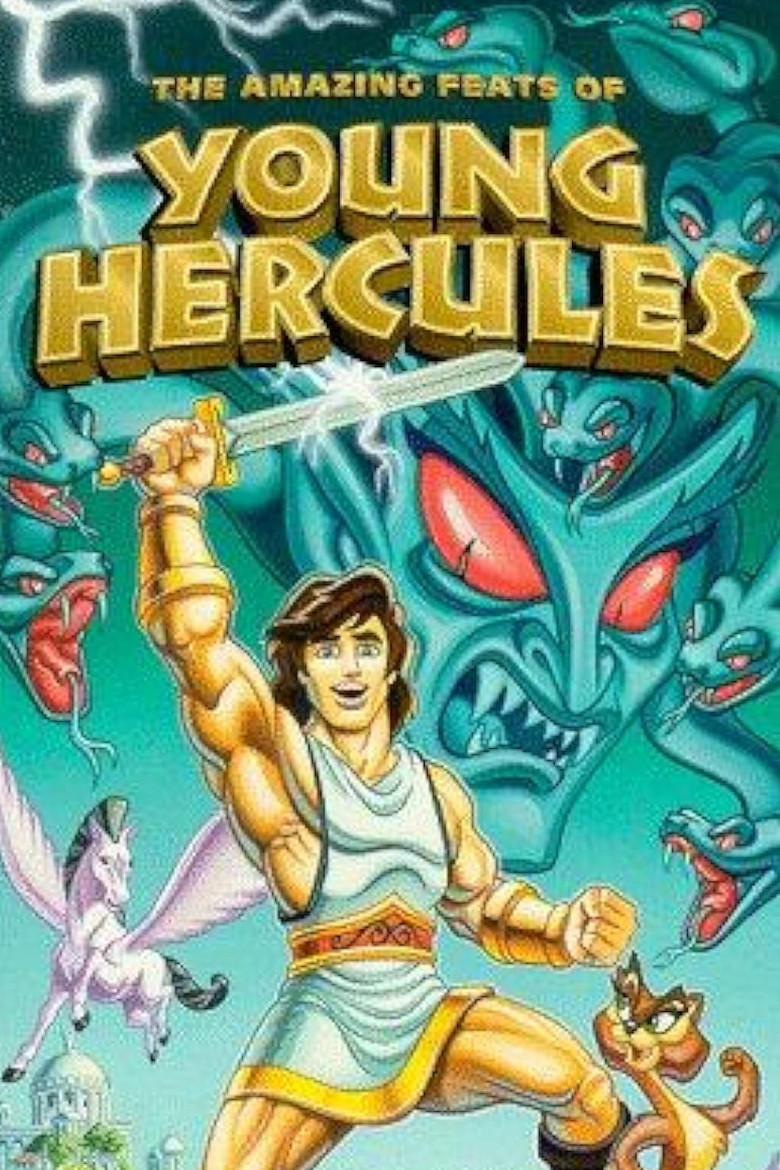 The Amazing Feats of Young Hercules poster background