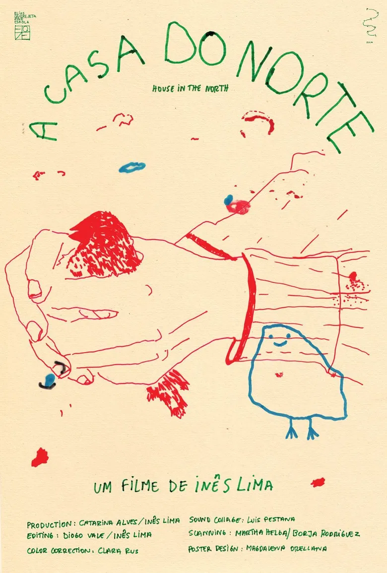 The House in the North poster background