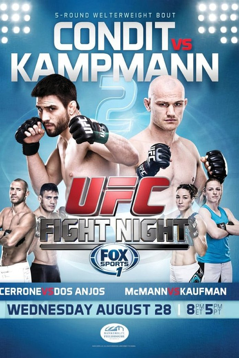 UFC Fight Night 27: Condit vs. Kampmann 2 poster background