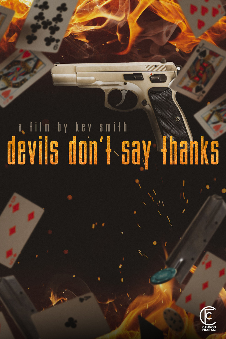 Devils Don't Say Thanks poster background