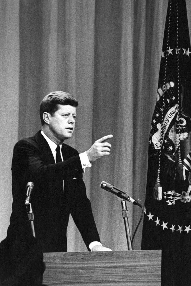 Thank You, Mr. President: The Press Conferences of JFK poster background