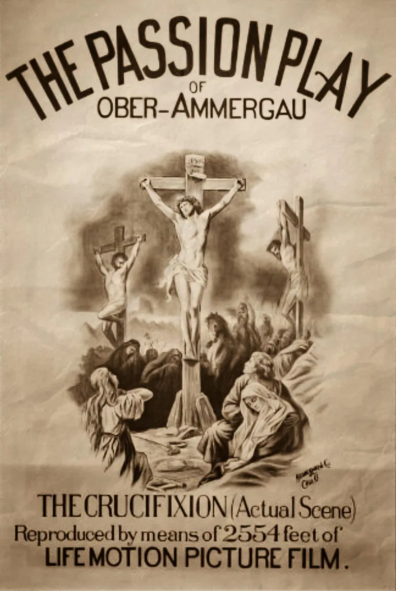 The Passion Play of Oberammergau poster background