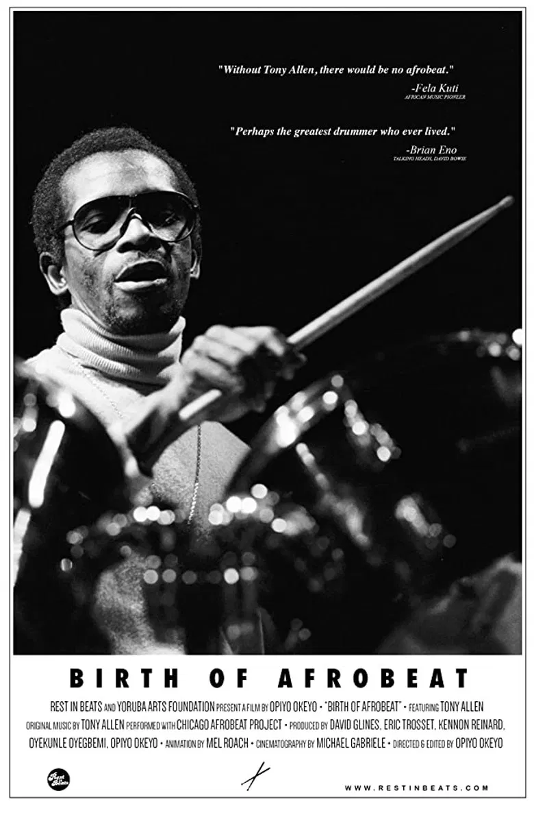 Birth of Afrobeat poster background