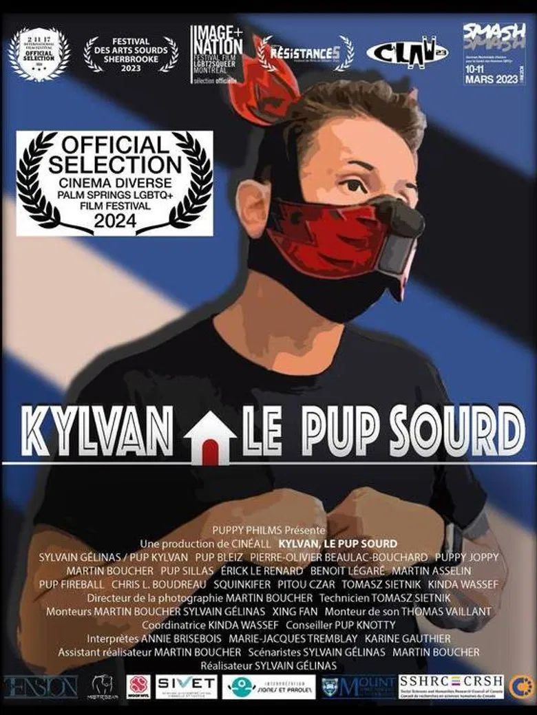 Kylvan, The Deaf Pup poster background