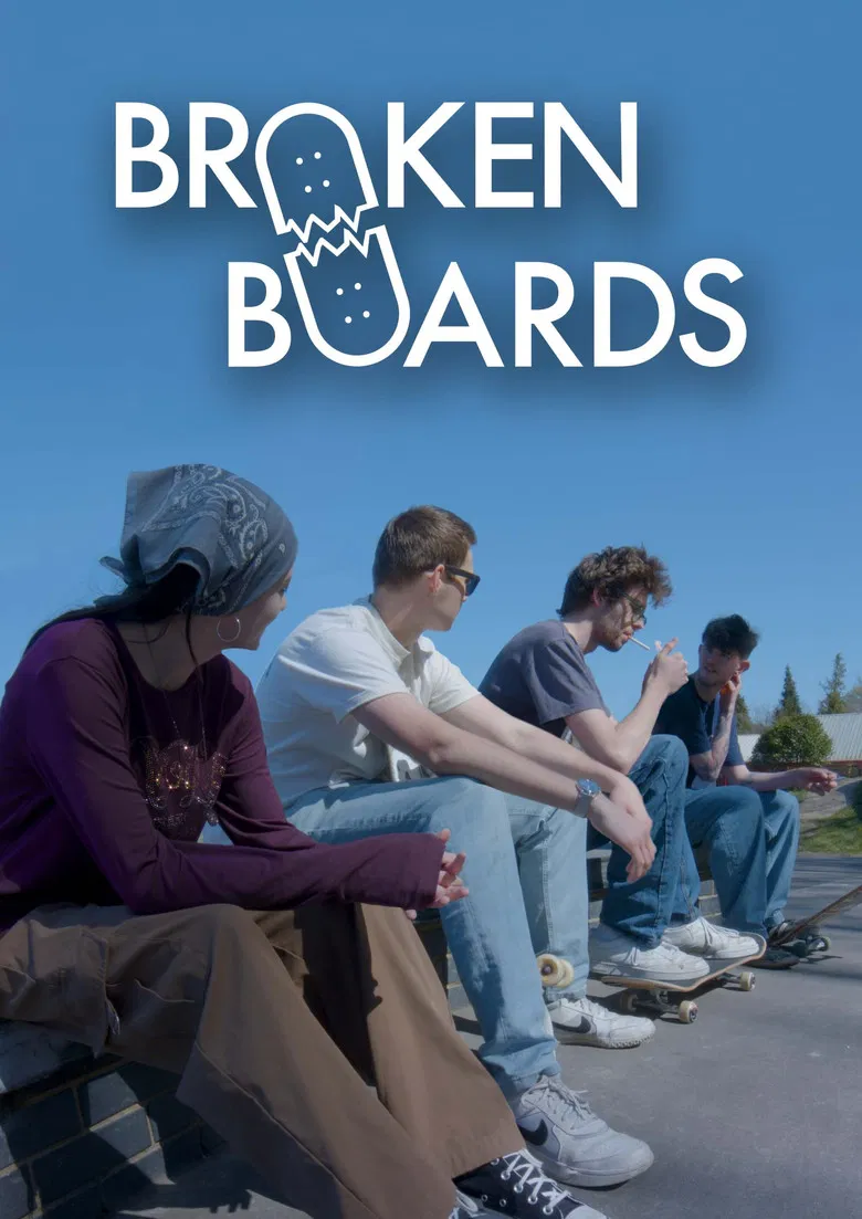 Broken Boards poster background