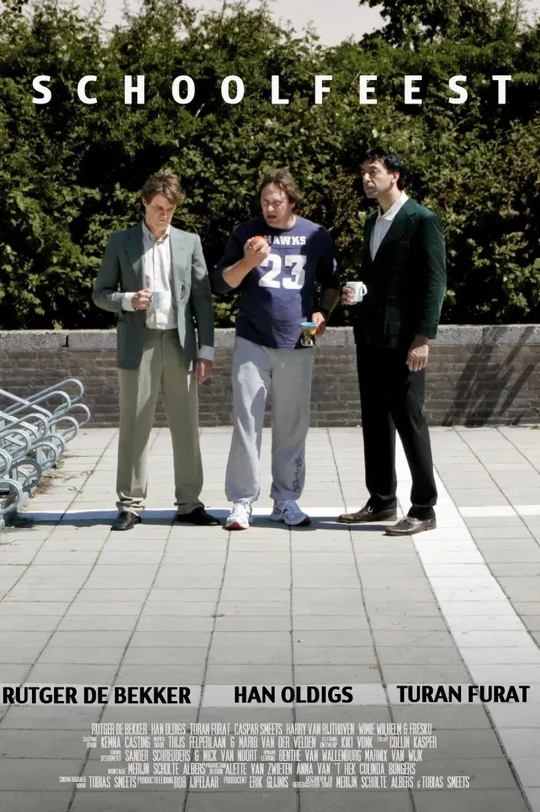 Schoolfeest poster background