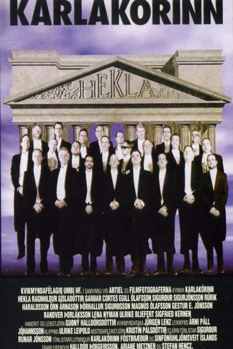The Men's Choir poster background