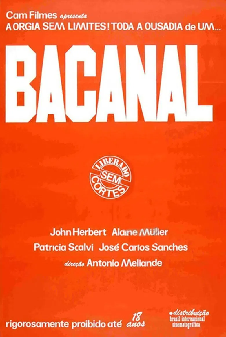 Bacanal poster background