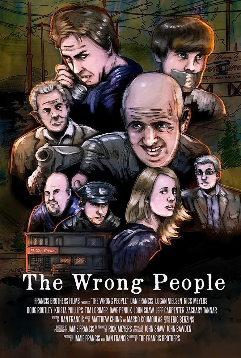 The Wrong People poster background