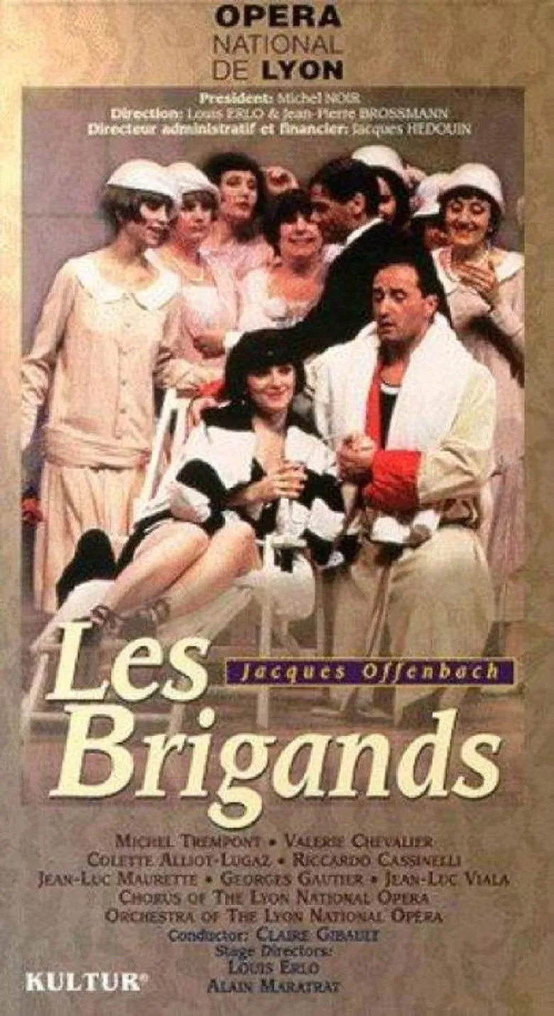 Les brigands poster background