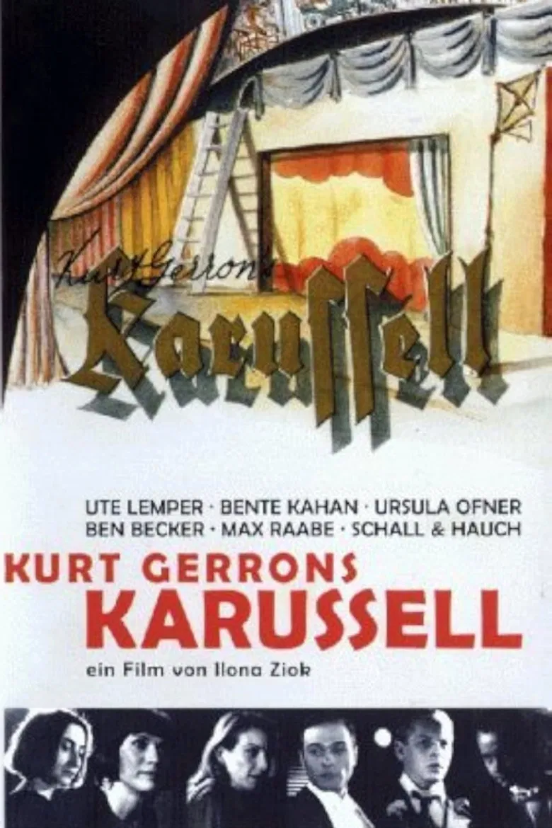 Kurt Gerrons Karussell poster background