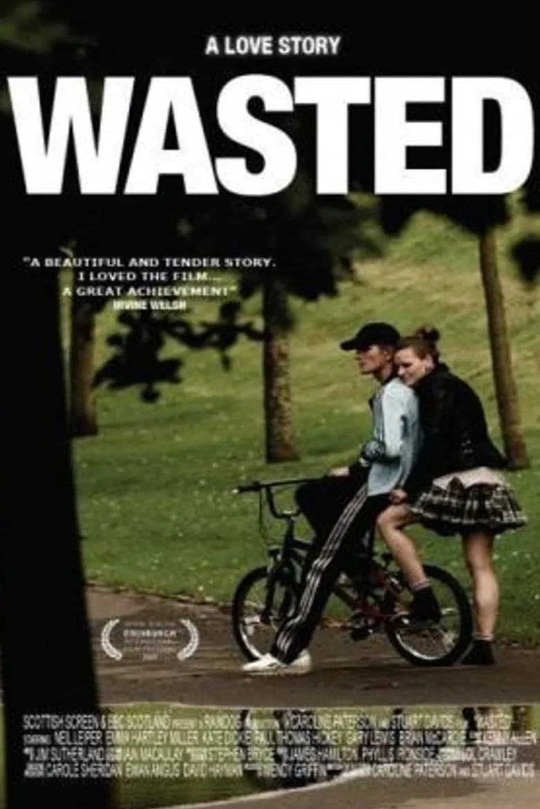 Wasted poster background