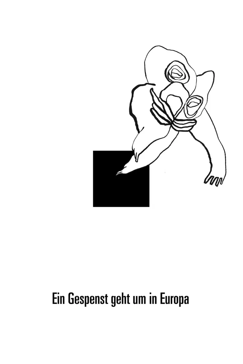 A Spectre Is Haunting Europe poster background